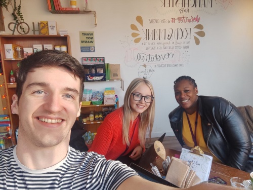 MCR House Project's visit to the Milk and Honey Cafe'